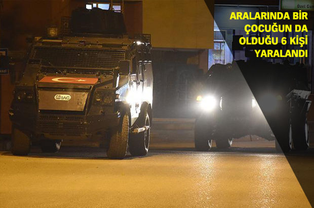 Diyarbakır'da işyerine silahlı baskın: 1'i ağır, 6 yaralı