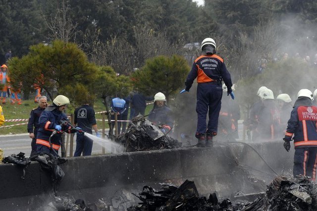 İstanbul'da düşen helikopterin karakutuları Fransa’da açılıyor